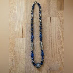 Lapis Lazuli Beaded Necklace